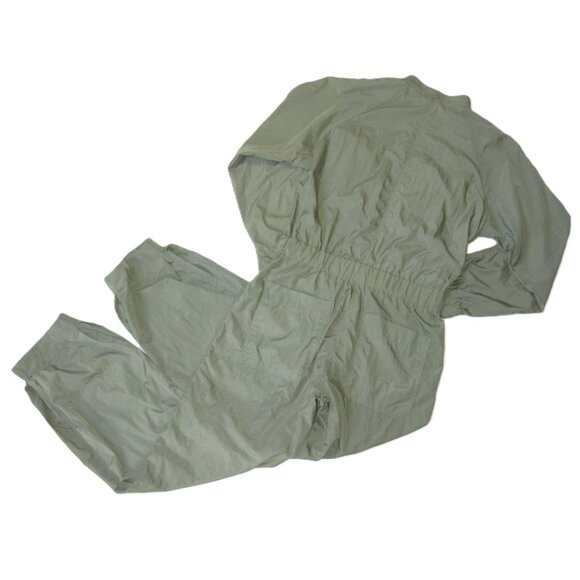 NWT Minimalist by Tamara Davydova Amelia in Olive Nylon Flight Suit Jumpsuit S - Picture 7 of 7